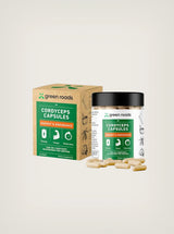 Compra Hongos Adaptogenos con Cordyceps marca Green Roads Energy & Endurance Mushroom Capsules 60 piezas