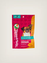 Hemp & Tails premios de CBD para perros 300mg 60 treats calming sabor peanut butter bites