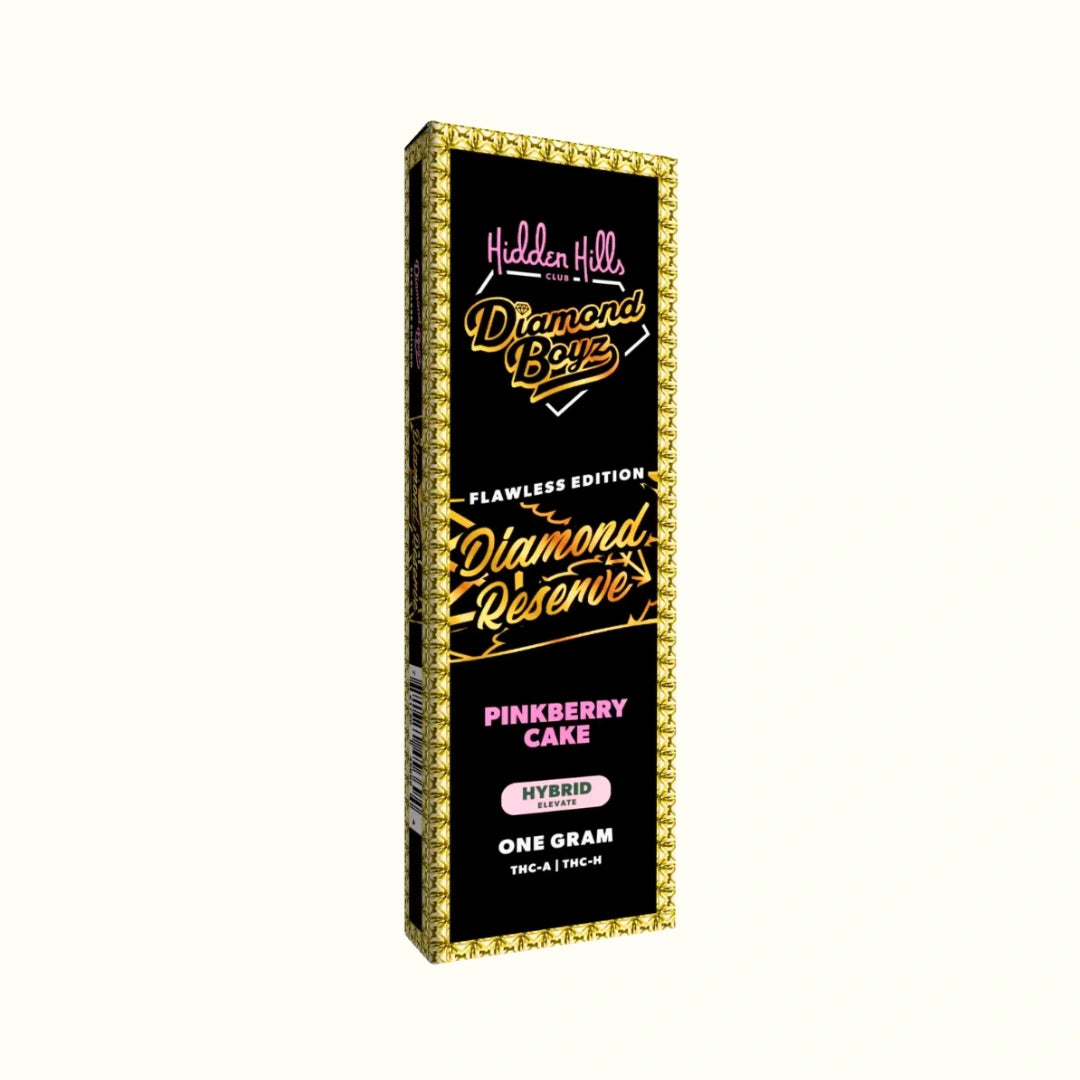 Hidden Hills & Diamond Boyz Pluma de Wax THCA + THCH 1g Pinkberry Cake