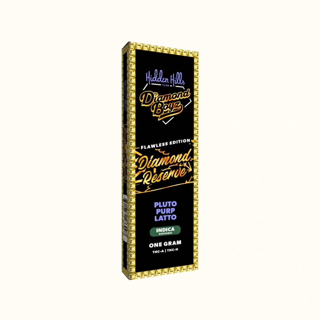 Hidden Hills & Diamond Boyz Pluma de Wax THCA + THCH 1g Pluto Purp Latto