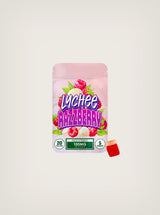 Gomitas con THCP Pack a Punch Hidden Hills 5 piezas sabor lychee razzberry