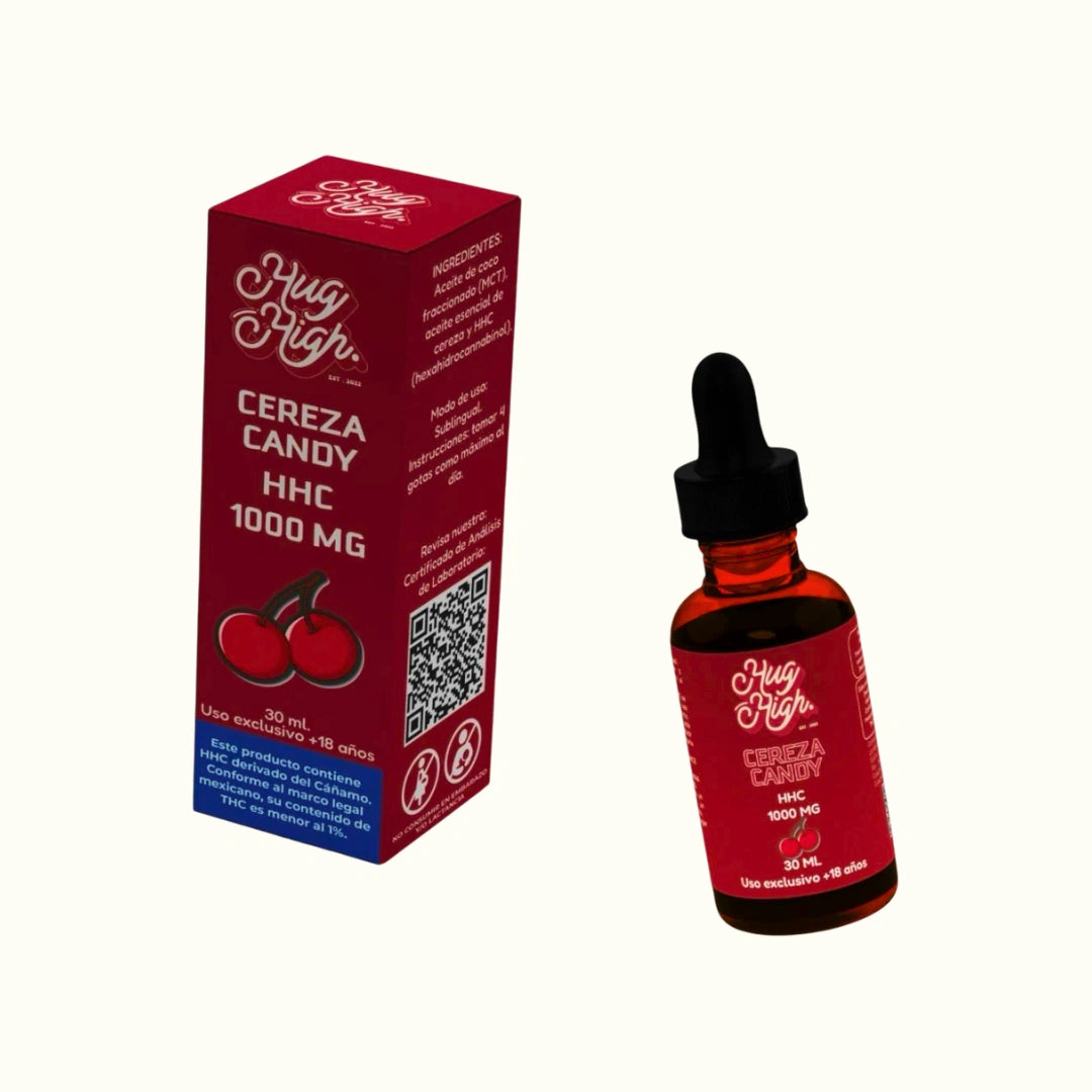 Hug High gotero de HHC 1000mg Cereza Candy en Splift