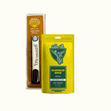 Batería Ajustable 510 Brass Knuckles con un cartucho de wax de HHC 2g Hidden Hills sabor Acapulco Gold Sativa