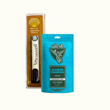 Batería Ajustable 510 Brass Knuckles con un cartucho de wax de HHC 2g Hidden Hills sabor Alaskan Thunderfuck Sativa