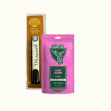 Batería Ajustable 510 Brass Knuckles con un cartucho de wax de HHC 2g Hidden Hills sabor Cake Bomb Hybrid 