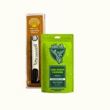 Batería Ajustable 510 Brass Knuckles con un cartucho de wax de HHC 2g Hidden Hills sabor Girl Scout Cookies Indica
