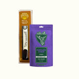 Batería Ajustable 510 Brass Knuckles con un cartucho de wax de HHC 2g Hidden Hills sabor Purplato Zyrup