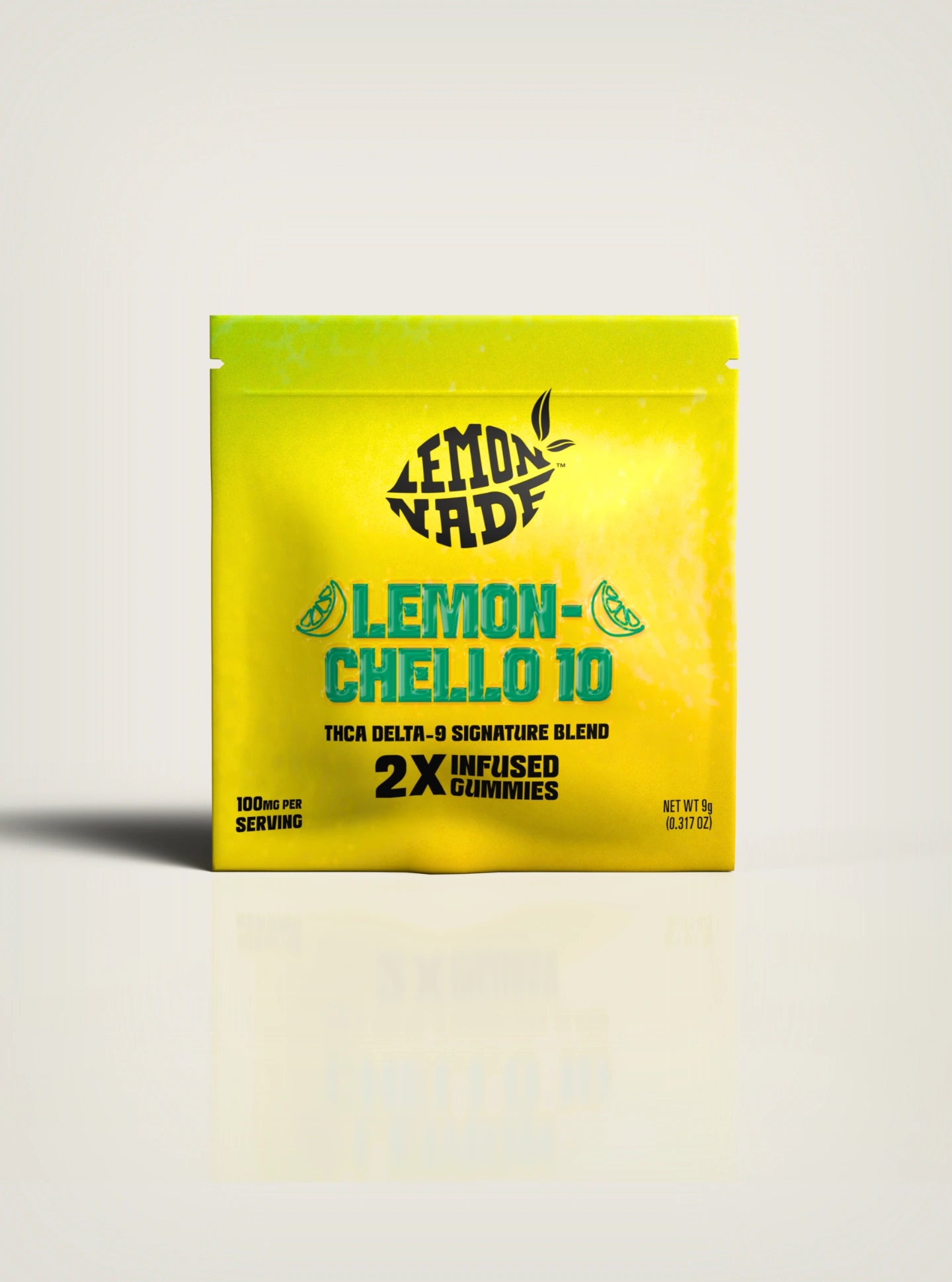 Lemonnade Gomitas mágicas, gomitas con THC, THC Gomitas THC-A con Delta-9 Lemon-chello 10