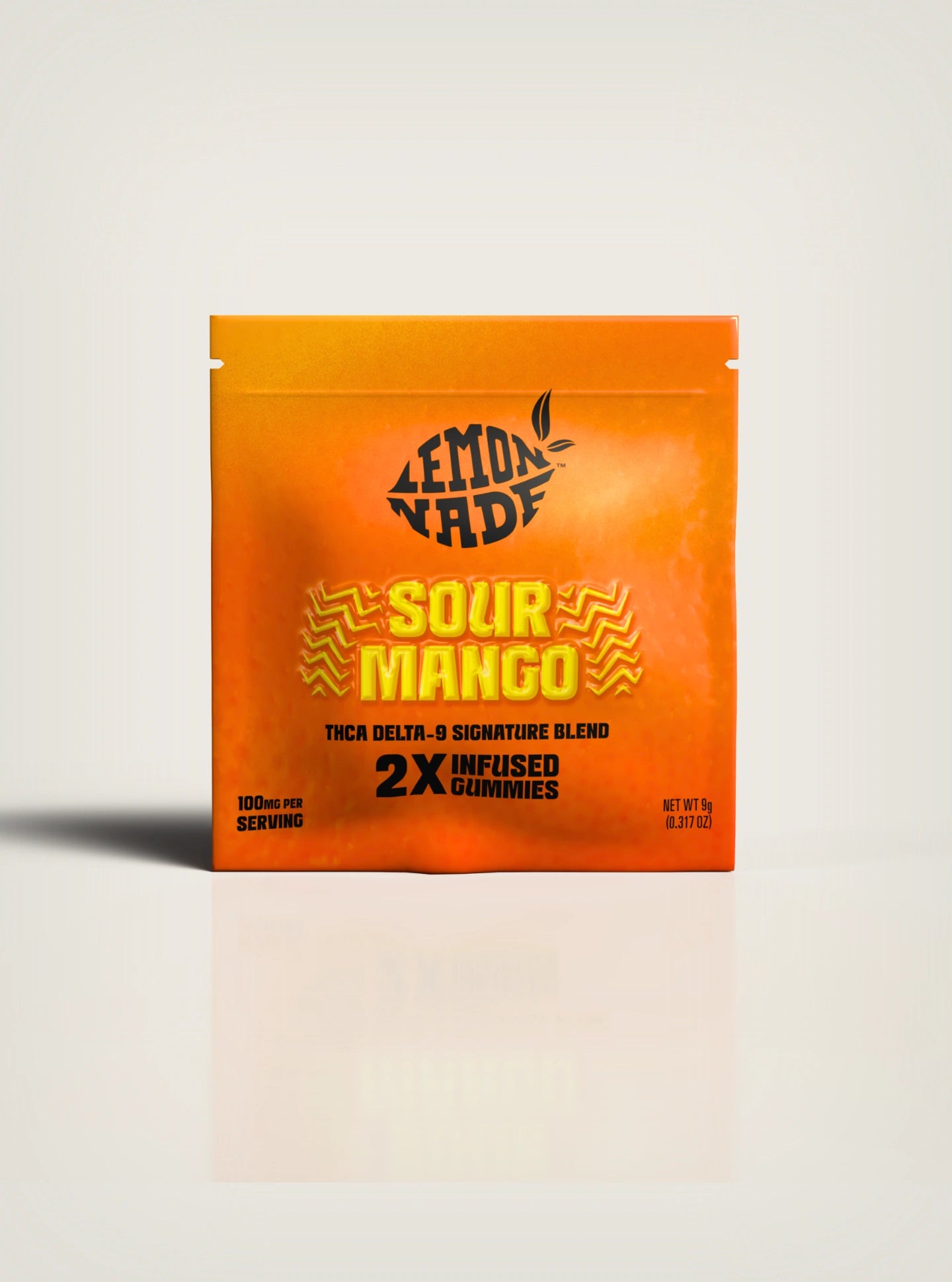 Lemonnade Gomitas mágicas, gomitas con THC, THC Gomitas THC-A con Delta-9 Sour Mango
