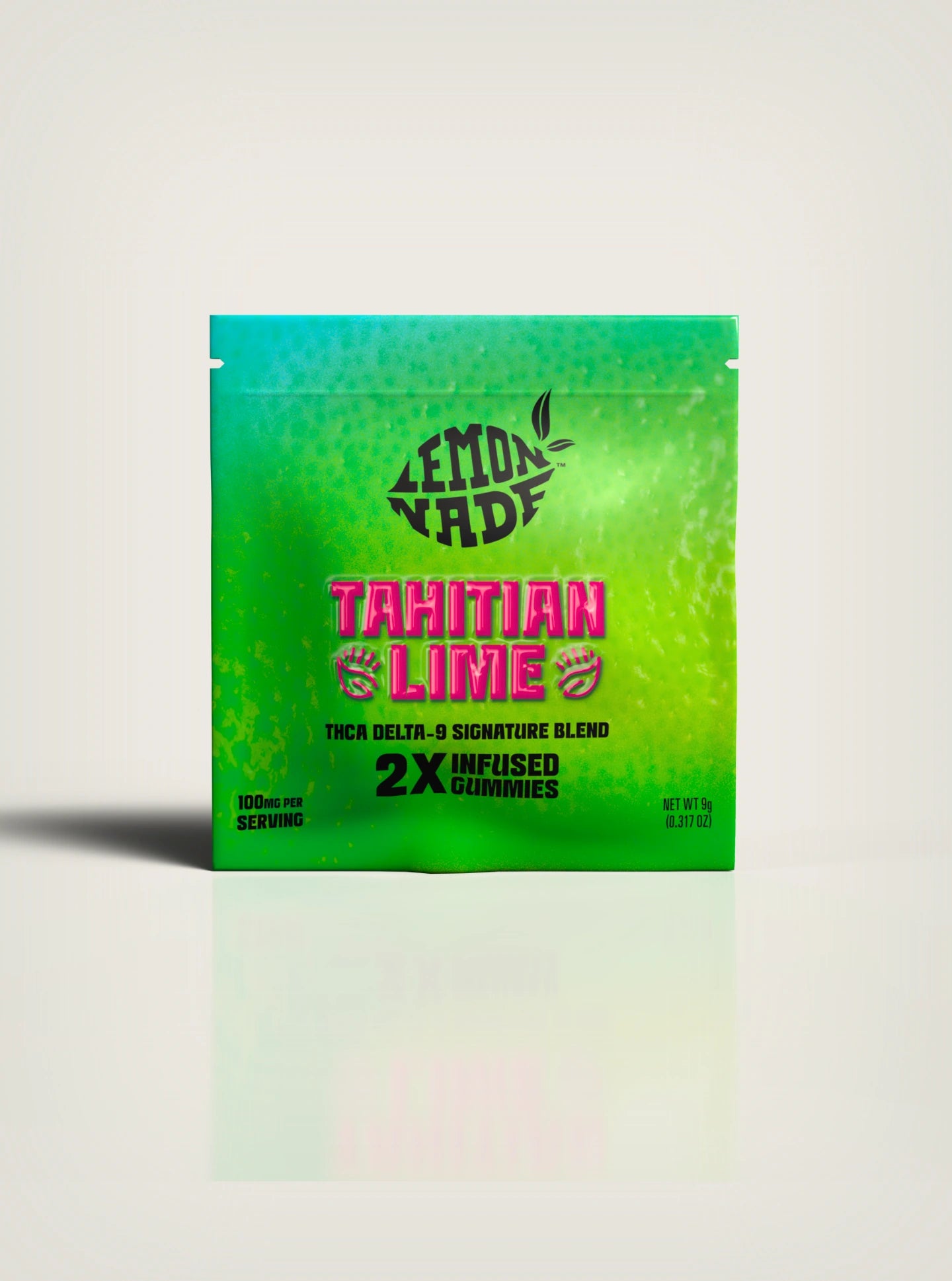 Lemonnade Gomitas mágicas, gomitas con THC, THC Gomitas THC-A con Delta-9 Tahitian Lime