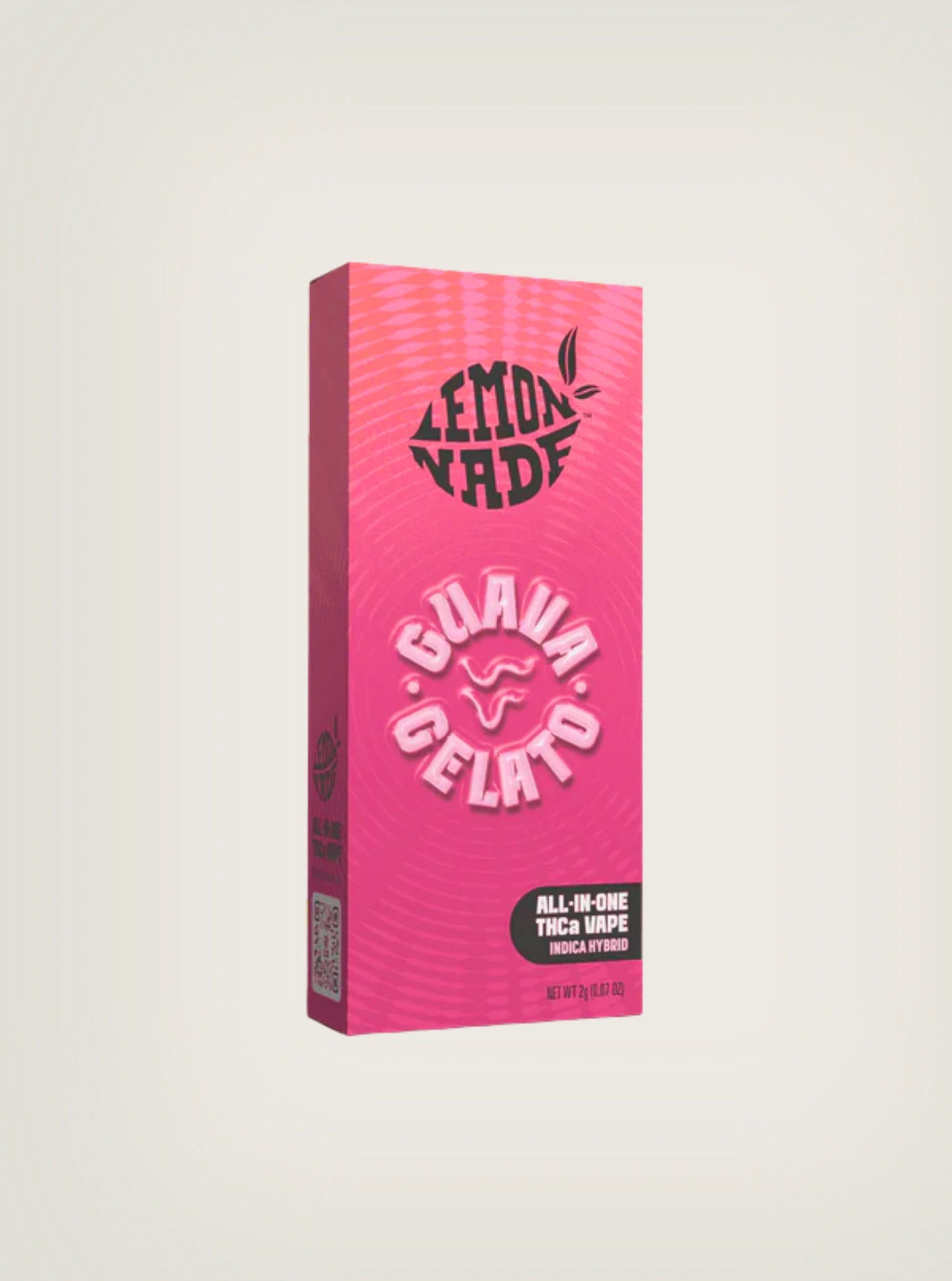 Lemonnade Vape de Wax, Plumas de Wax, Wax Plumas, Wax Cookies, Vape THCA 2G All in One, disposable vape portada Guava Gelato
