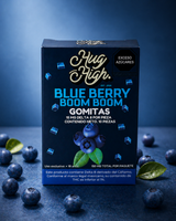Hug High | Gomitas Delta 8 15mg/pza 10pzs | Blueberry Boom Boom