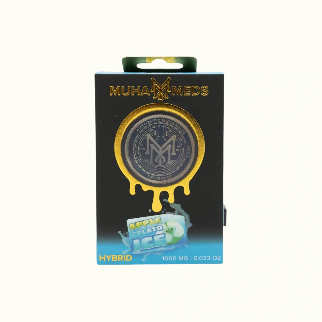 Muha Meds Cartuchos de wax 1g Apple Gelato Ice Hybrid