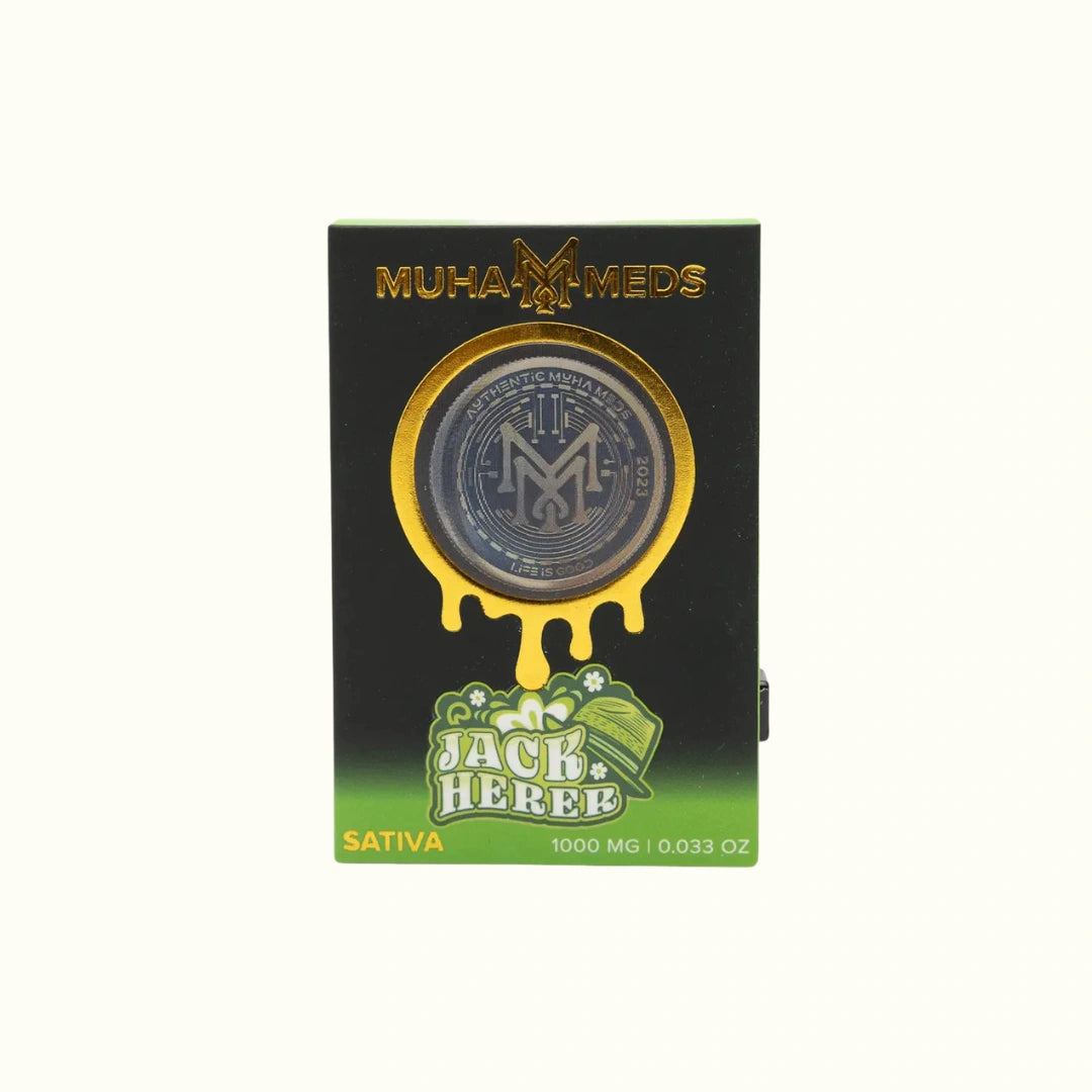 Muha Meds Cartuchos de wax 1g Jack Herer Sativa