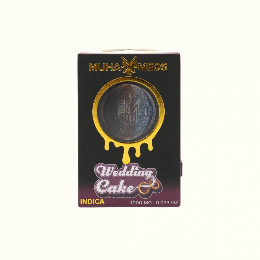 Muha Meds Cartuchos de wax 1g Wedding Cake
