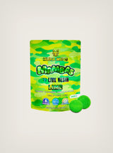 Muha Meds Gomitas de THC con HHCP + HHC + CBG 3000mg Live Resin Lime Indica