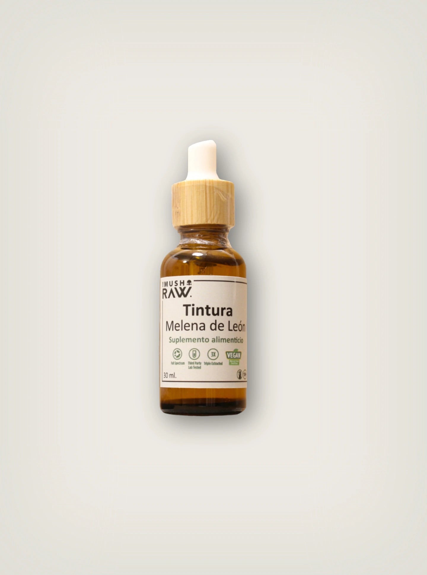 Compra gotero suplemento de hongos adaptógenos melena de león 30ml marca The Canna Raw