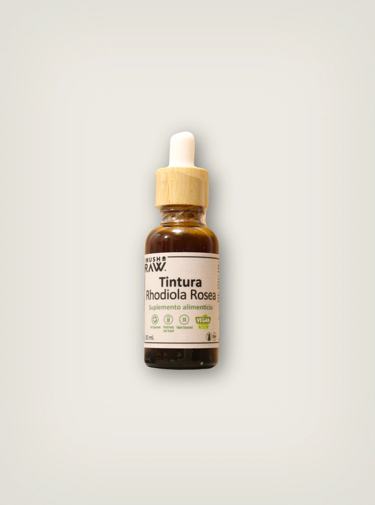 Suplemento y Producto de Adaptógenos Rhadiola Rosea 30ml marca The Canna Raw