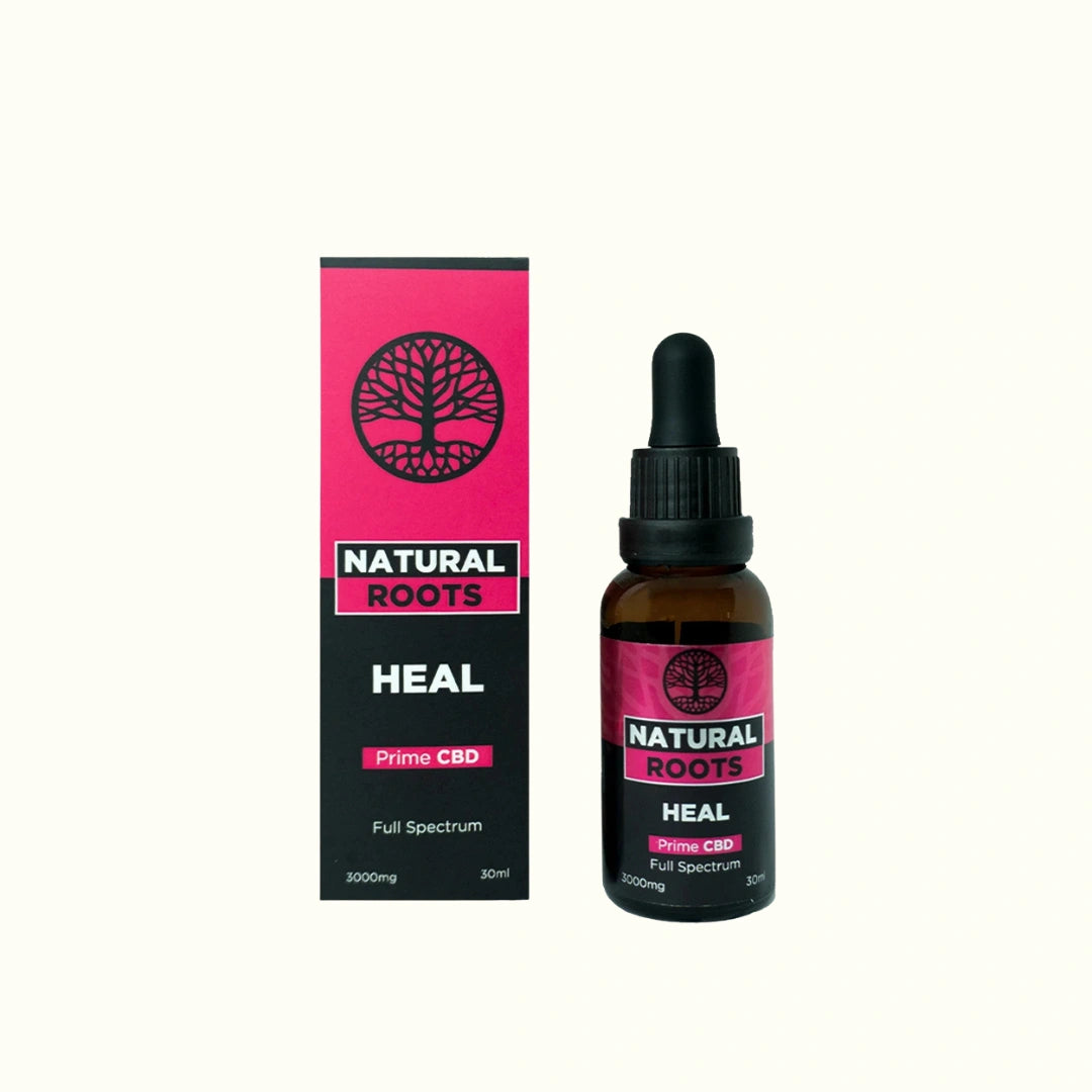 Gotas de CBD Full Spectrum con cannabidiol Natural Roots Heal 3000mg para la inflamación Splift