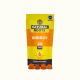 Gomitas con CBD Cannabidiol marca Natural Roots Energy con 20 gomitas de 20mg por pieza. 