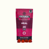 Gomitas Heal de CBD Full Spectrum Natural Roots 20 gomitas con 20mg de CBD por pieza en Splift