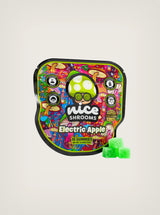 Compra hongos mágicos Nice Shrooms Electric Apple para una experiencia de magic mushroom gummies.