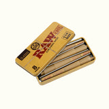 RAW Lata con Conos Pre-Rolados + Filtros Tamaño 1 1/4