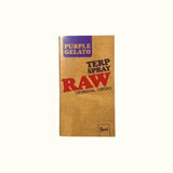 RAW Terp Spray Purple Gelato Calming | terpenos