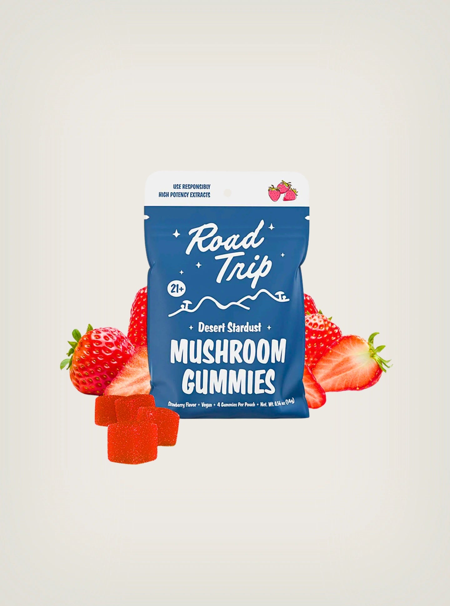 Compra en Splift gomitas de hongos mágicos a domicilio marca Roadtrip 8pzs sabor strawberry