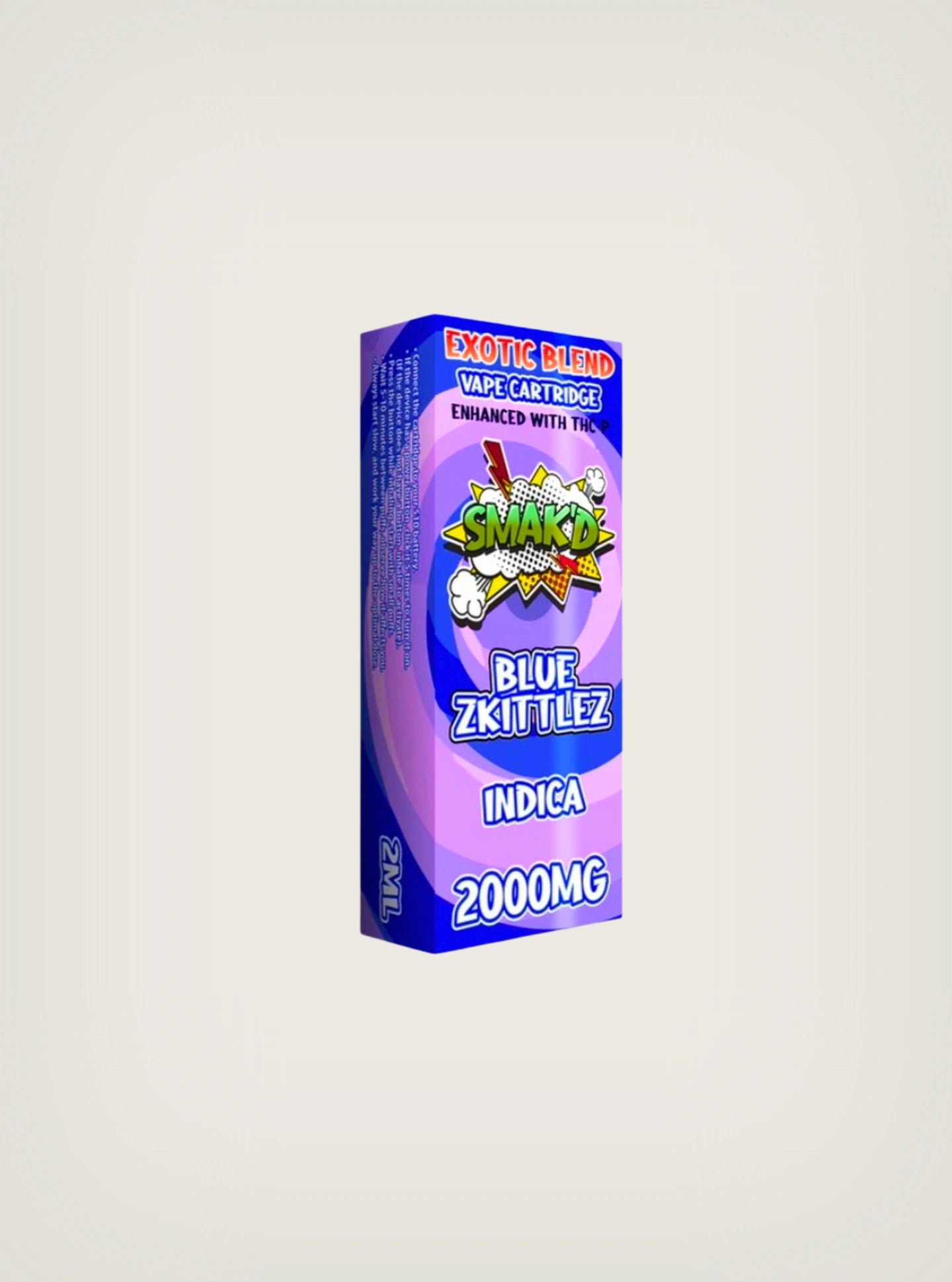 Compra Cartuchos de Wax SMAK'D 2G Blue Zkittlez