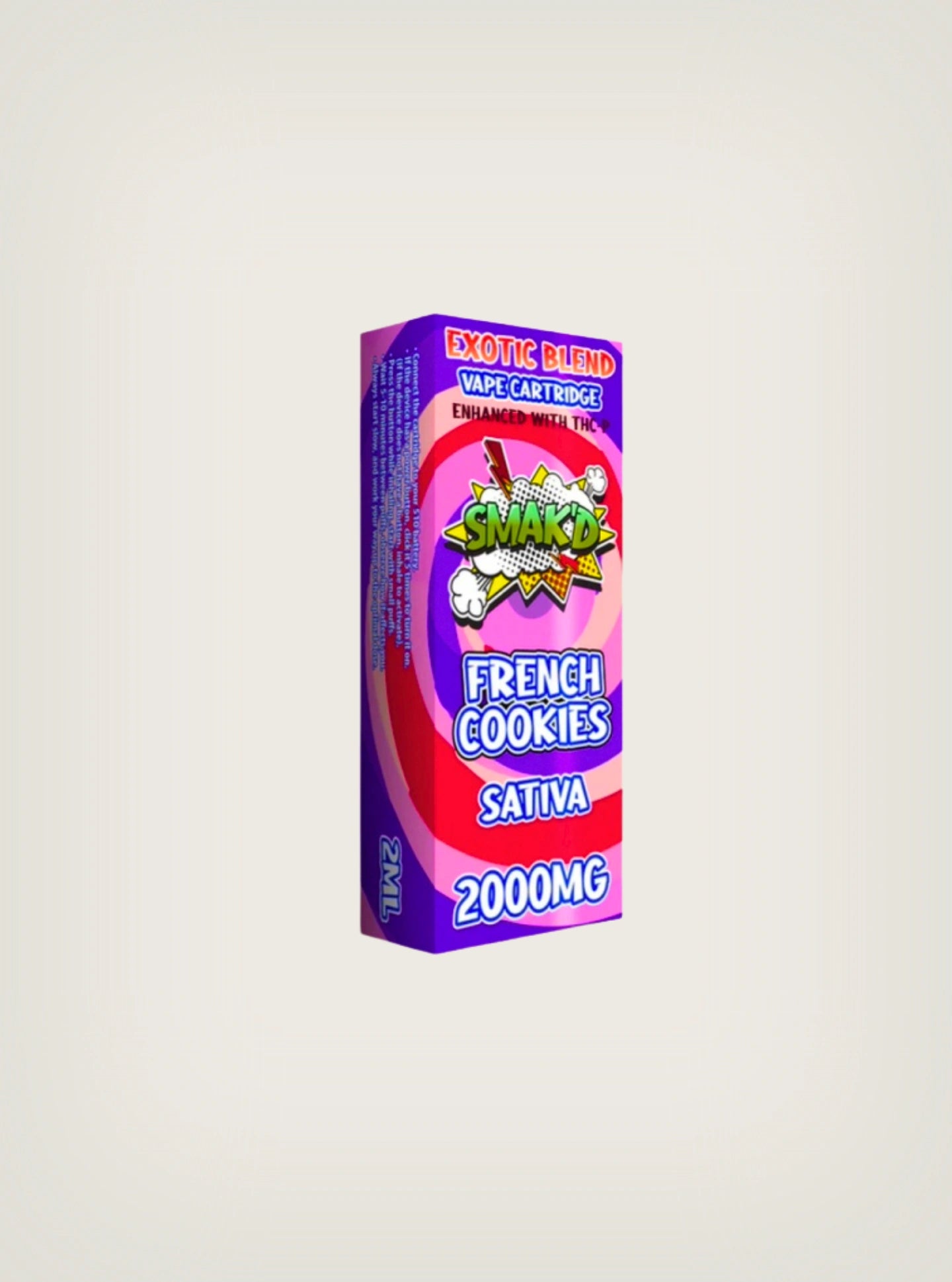 Compra Cartuchos de Wax SMAK'D 2G French Cookies