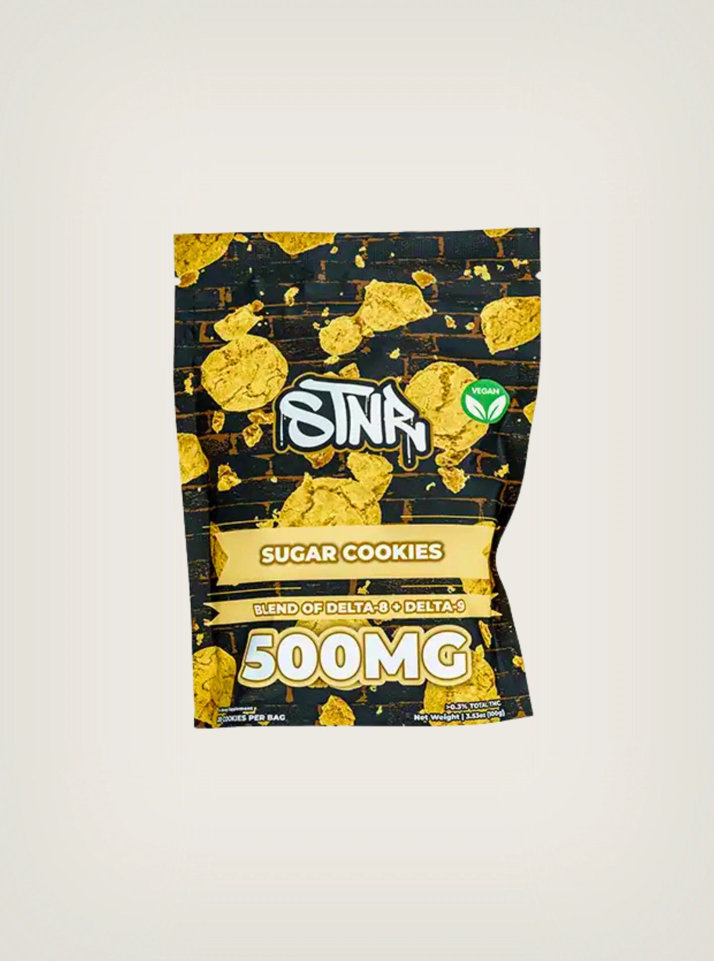 STNR Galletas con THC Delta 9 y Delta 8 Sugar Cookies