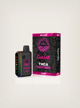 Compra plumas de wax desechables marca Serenity Hemps, plumas de wax de THCA de 8 gramos sabor Gelato Hybrid