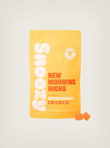 Snoozy Gomitas con THC Delta 9, CBD y CBN New Morning Highs Orange Flavored Daytime Gummies 