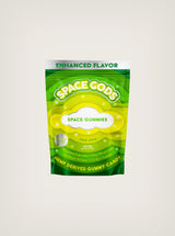 Gomitas con THC Space Gods con Delta 9 y CBD 300mg sabor Sour Apple