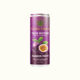 Sticky Green THCA Seltzer 20mg sabor Passion Fruit