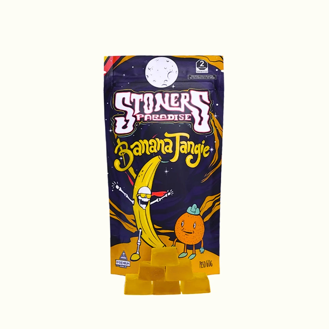 Compra en Splift Stoners Paradise Gomitas con THC Delta 9 450mg por empaque sabor Banana Tangie