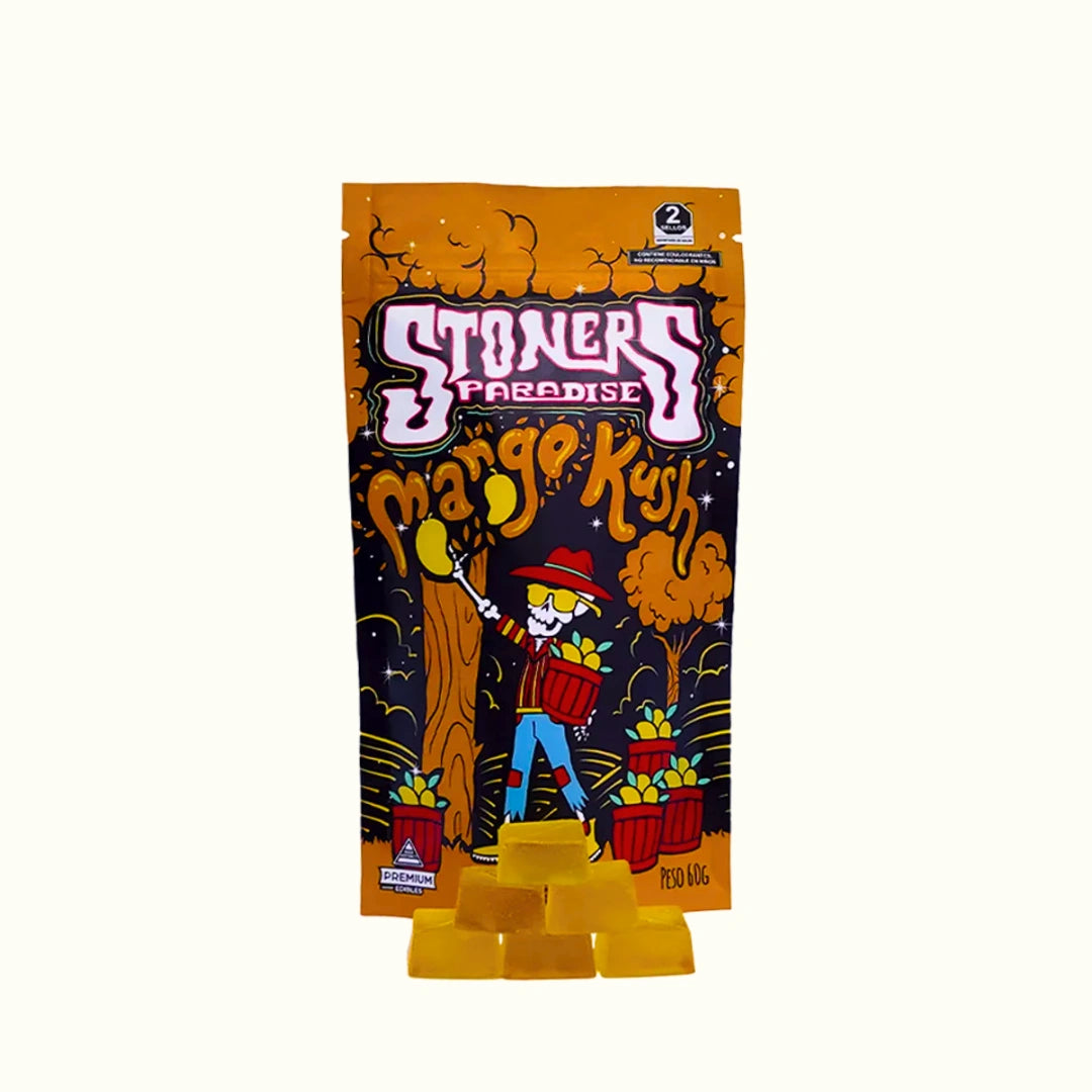 Compra en Splift Stoners Paradise Gomitas con THC Delta 9 450mg por empaque sabor Mango Kush