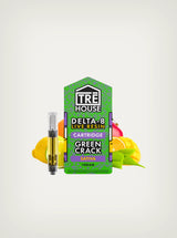 Cartuchos de Wax Desechable Delta 8 Live Resin TRE House Green Crack