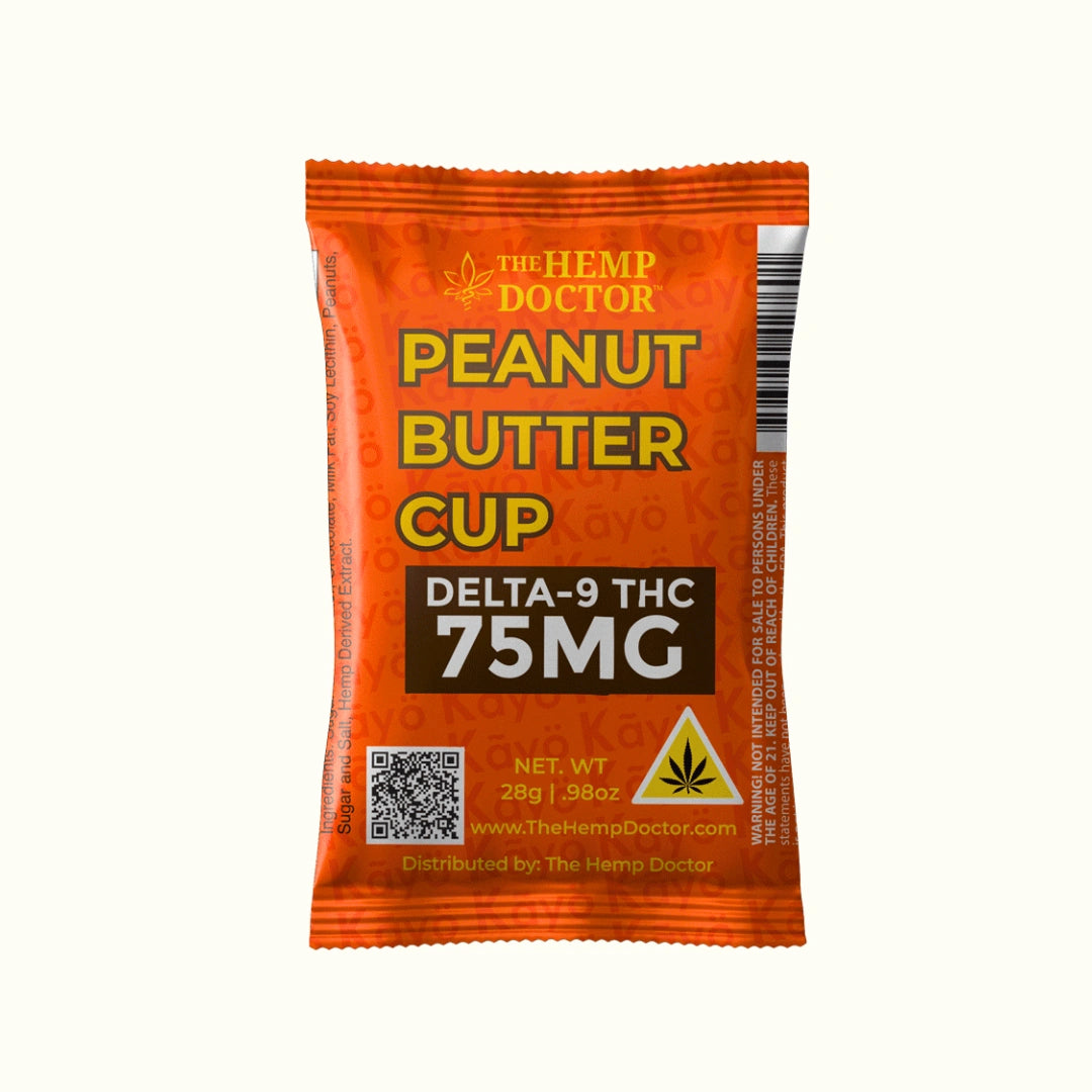Compra The Hemp Doctor Peanut Butter Cup con Delta 9 75mg 