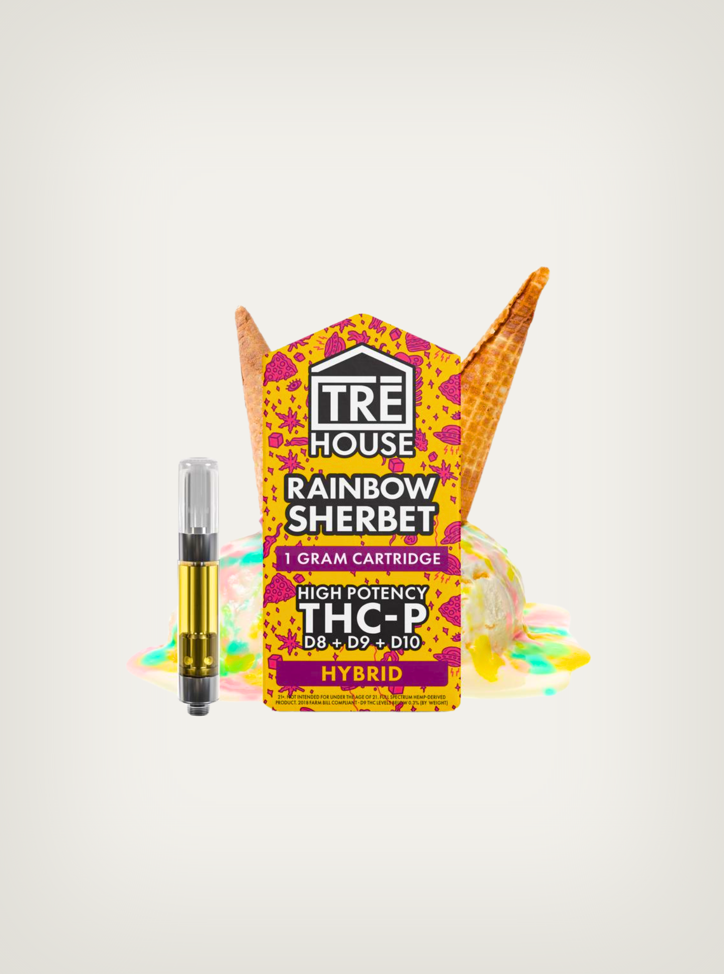 Splift: TREHouse THCP cartucho wax desechable cannabis hybrid