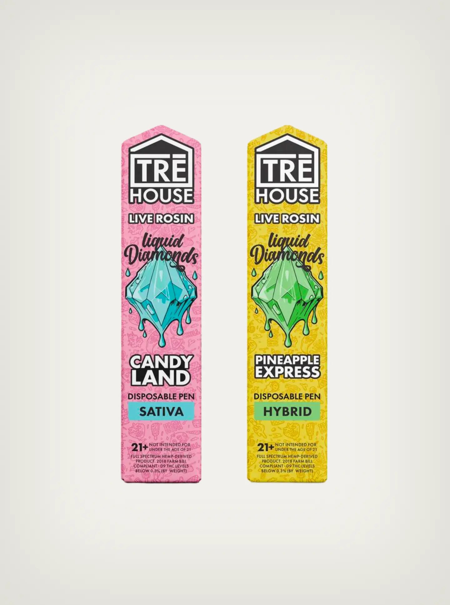Splift: TREHouse Liquid Diamond THC Vape - cannabis sativa e Híbrido
