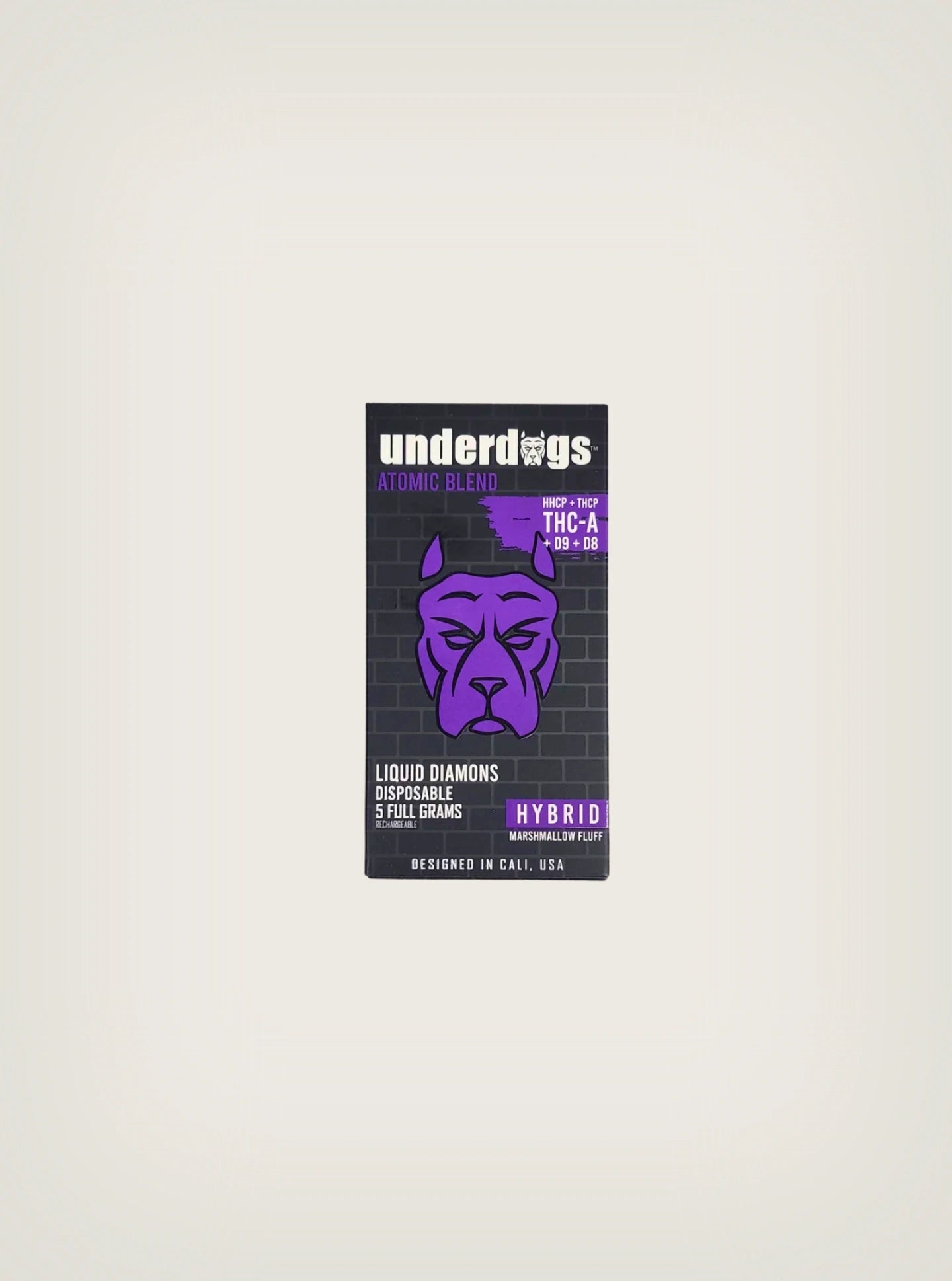 Underdogs | Vape de Wax Desechable Liquid Diamonds 5g | Pluma de Wax