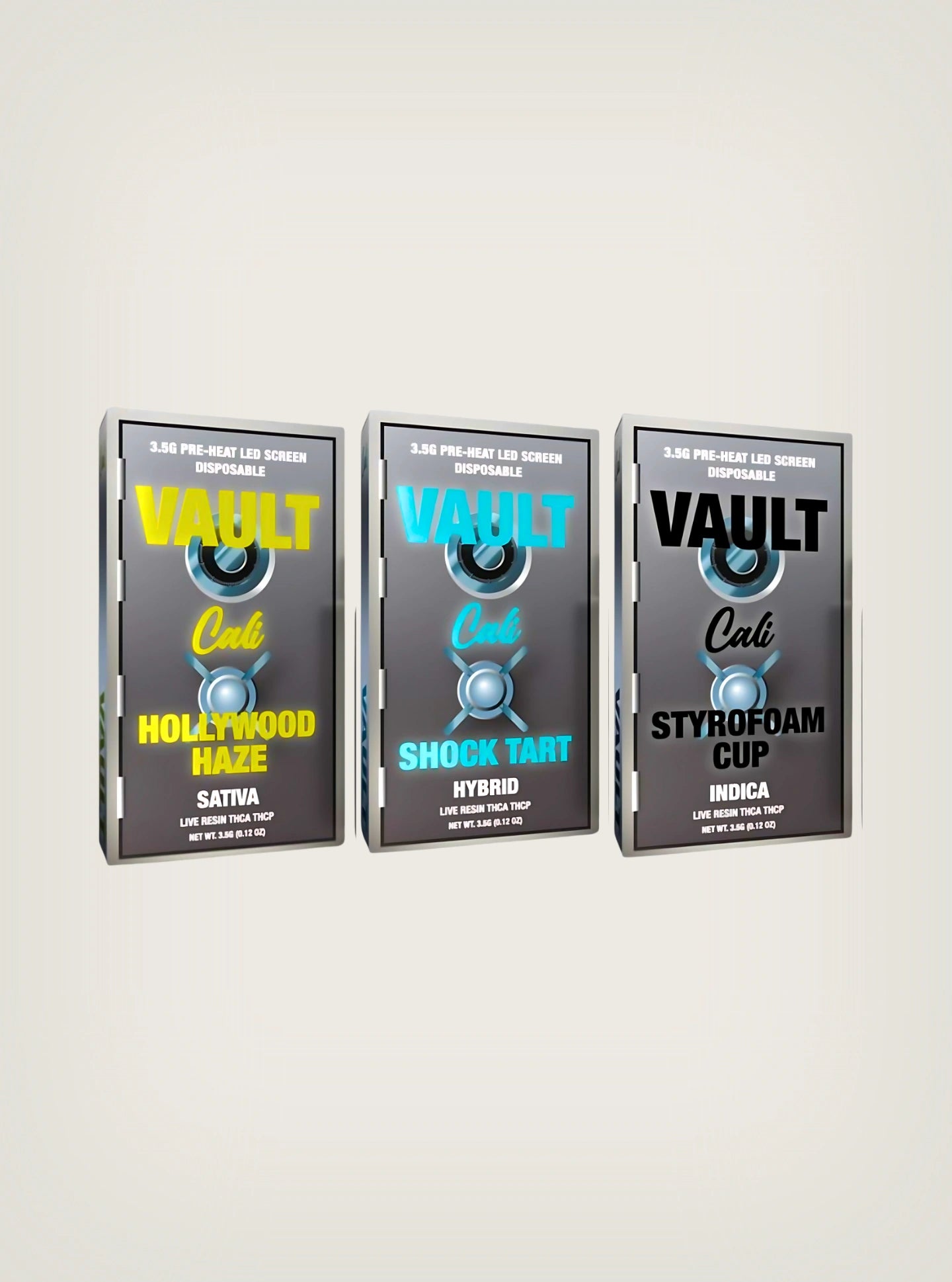 Vault Pluma de Wax Desechable de 3.5 gramos de THCA y THCP 
