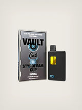 Vault Pluma de Wax Desechable de 3.5 gramos de THCA y THCP sabor Styrofoam Cup