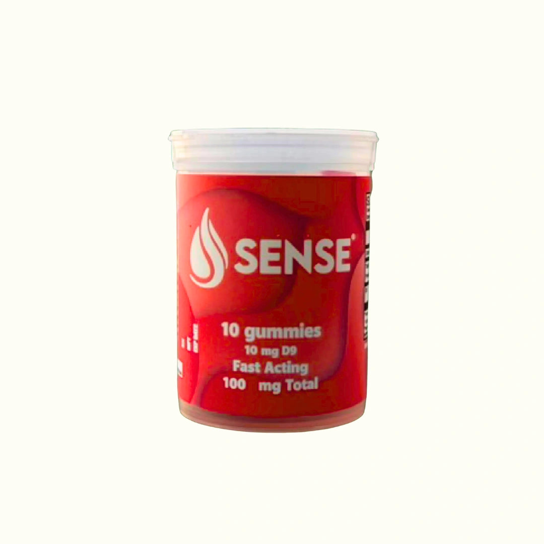 Sense Gomitas con THC Delta 9 Fast Acting 10mg/pza 10pzas disponibles en Splift México