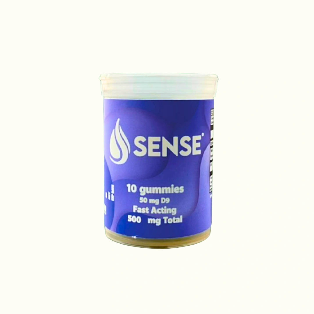 Vive Sense Gomitas con THC Delta 9 Fast Acting 50mg/pza 10pzas en Splift México