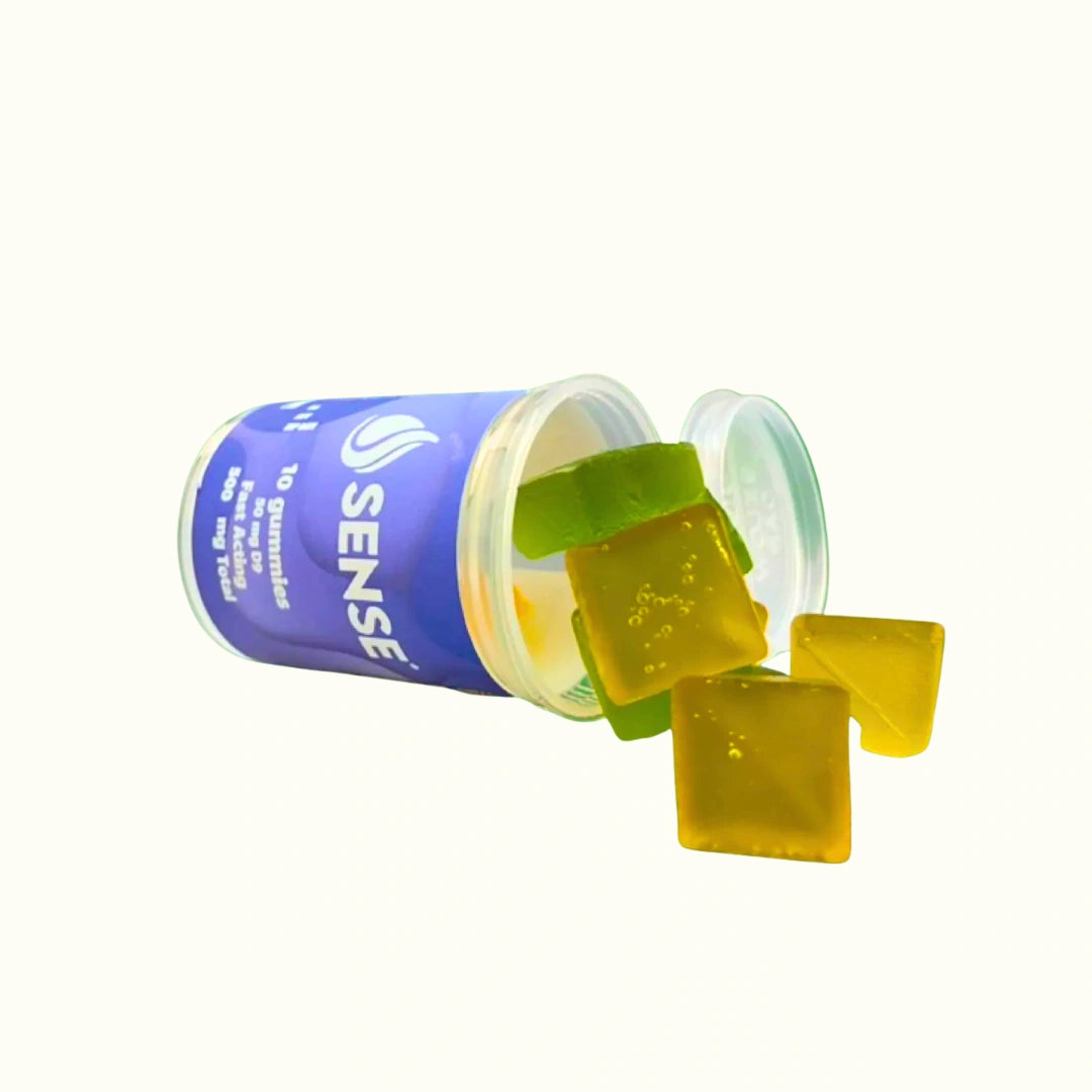 Vive Sense Gomitas con THC Delta 9 Fast Acting 50mg/pza 10pzas 