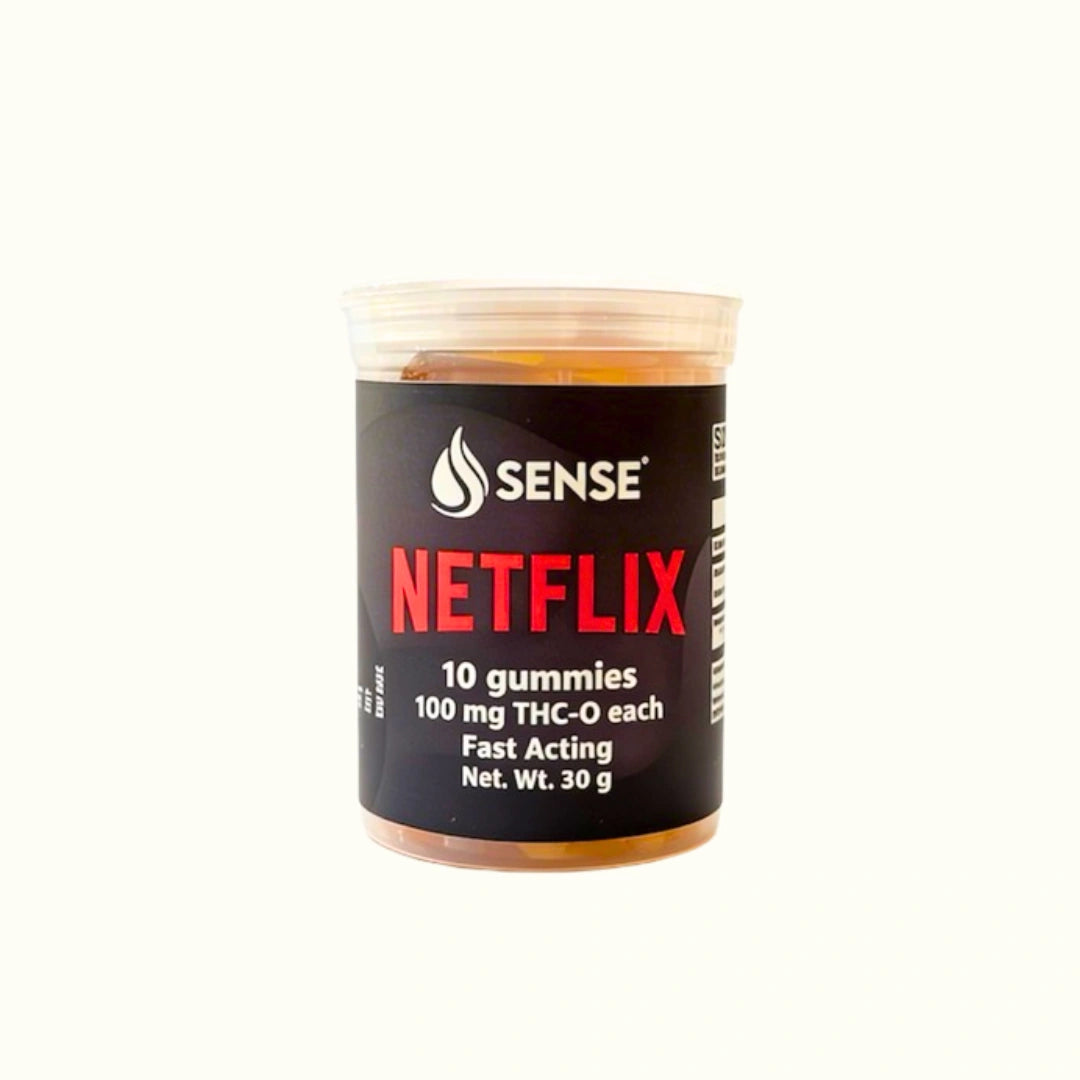 Sense Gomitas Netflix de THCO Fast Acting 100mg/pza 10pzas