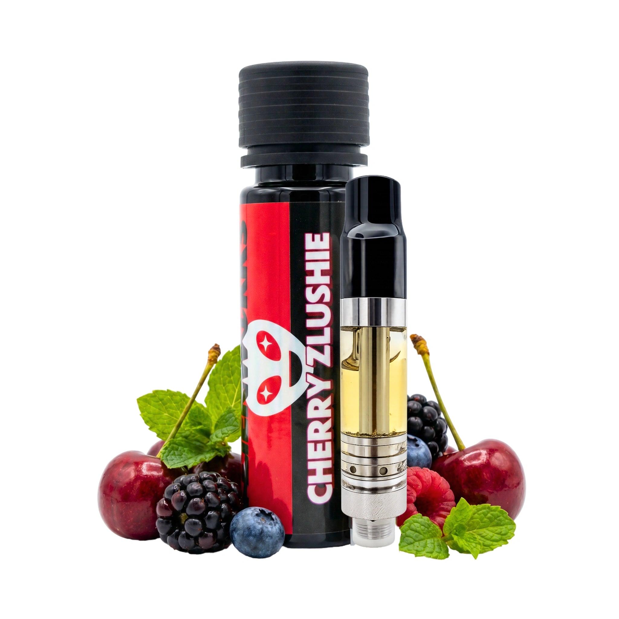 Alienworks Cartucho Plumas de Wax HHC Live Shatter 2ml Cherry Zlushie Splift